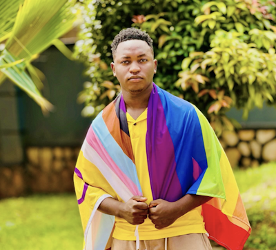 UGANDA / Poet / Activist Hans Senfuma logo
